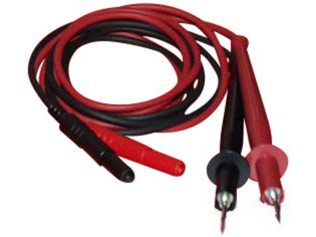 Simpson 07546 Test Leads, Retractable Banana Plug for 2609 Series