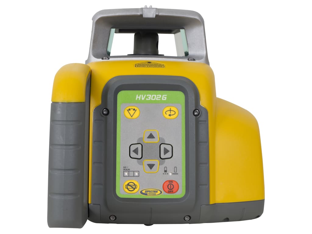 Spectra Precision HV302G1 Green Laser with Wall Mount, Target and