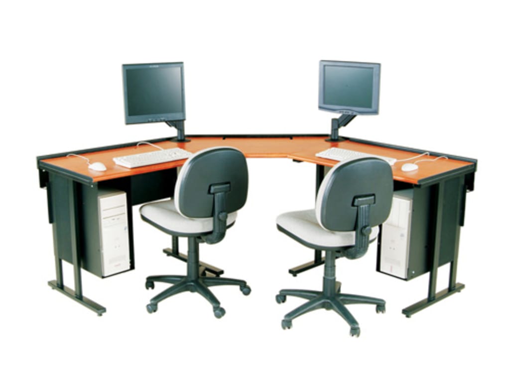 Spectrum 38912KPADJX24 36W x 24D Evolution Computer Desk with