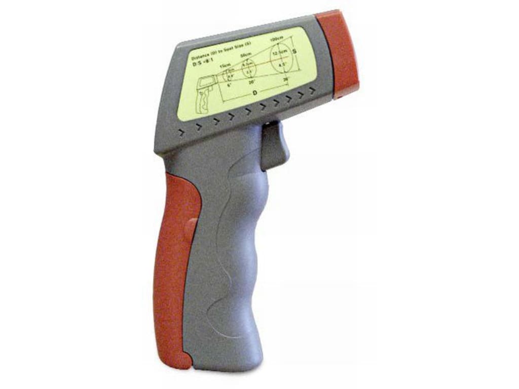 TPI 384a IR Gun With Laser And High Temperature Range TEquipment