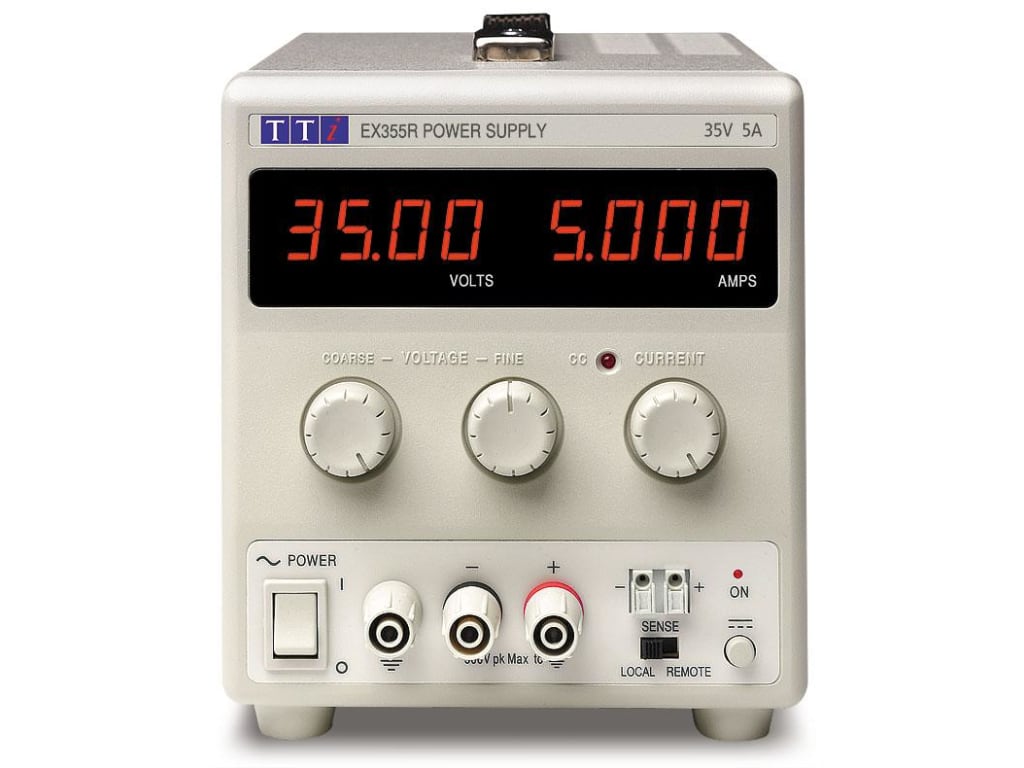 Tti Ex355r B Dc Power Supplies Lab Power Supplies Outputs