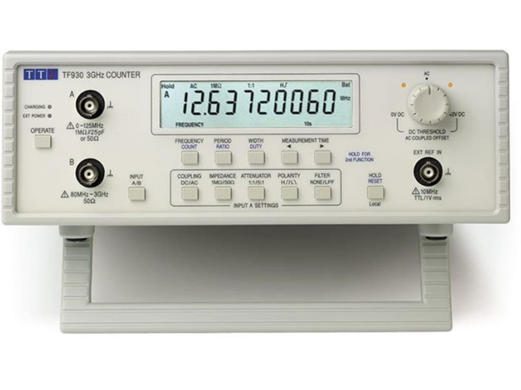 TTi TF930 Frequency Counters Frequency Range Min 0.001 Hz, Frequency