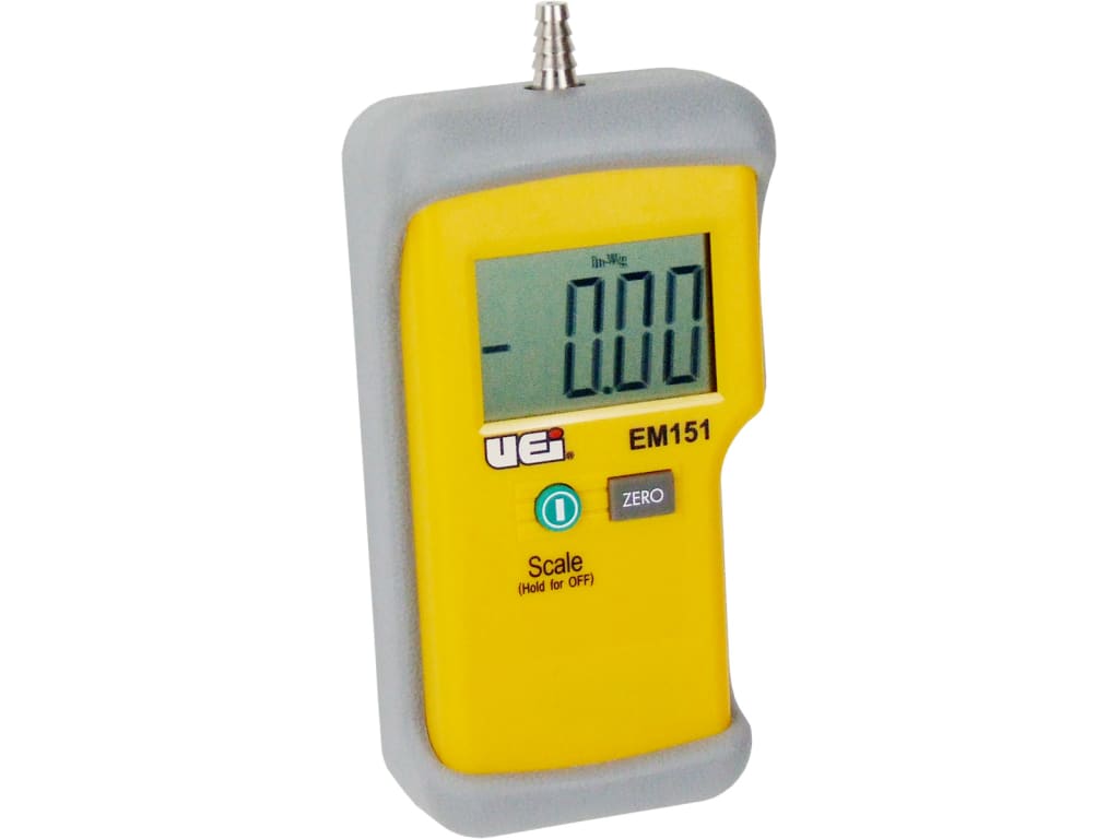 Uei EM151 Digital Manometer, 020"WC Range TEquipment