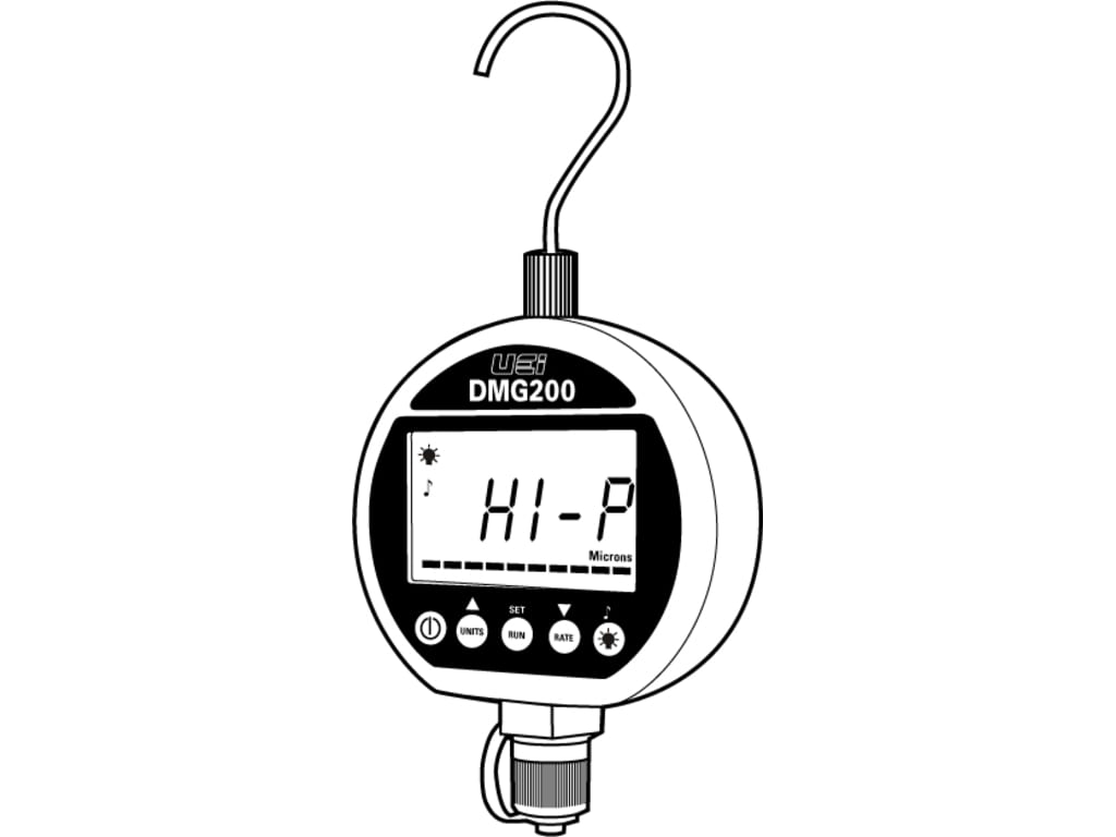 Uei DMG200 Digital Micron Gauge TEquipment