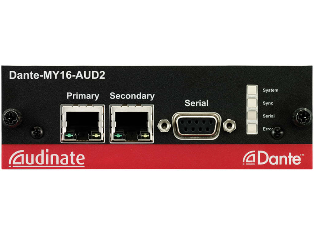 YAMAHA AUDINATE DANTE-MY16-AUD MINI-YGDAI CARD DRIVER UPDATE