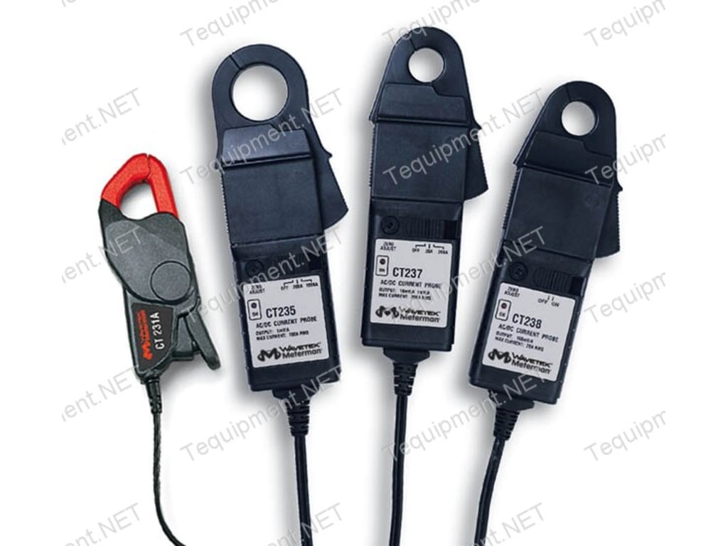 Wavetek Meterman CT237 200A AC/DC Current Clamp Wavetek Meterman CT237 ...
