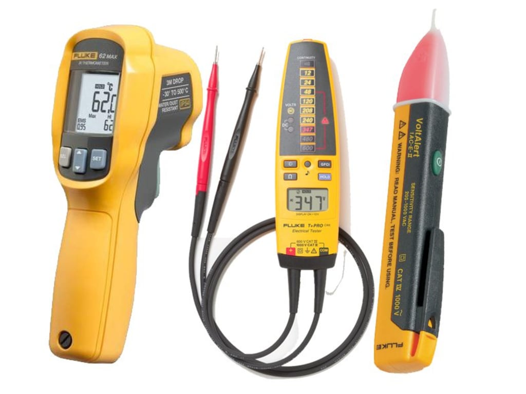 Fluke FL62MAX+/T+PRO/1AC Thermometer Electrical Tester Voltage Detector