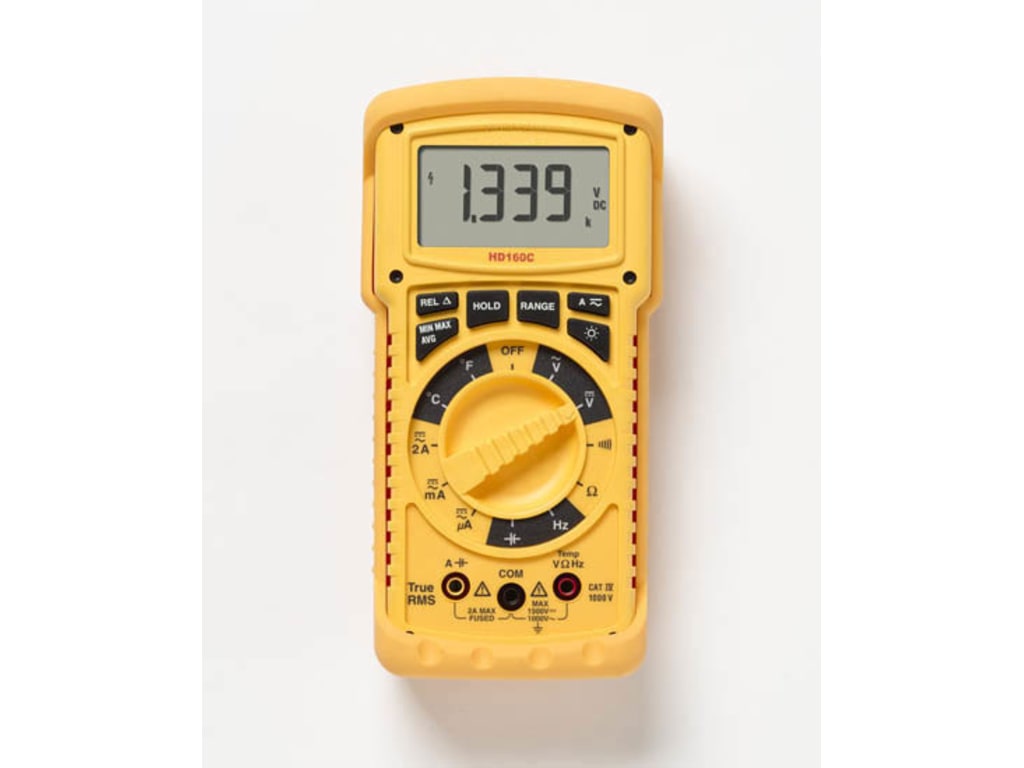 Wavetek Meterman HD160C Digital Multimeter Heavy Duty Wavetek Meterman HD160C TEquipment
