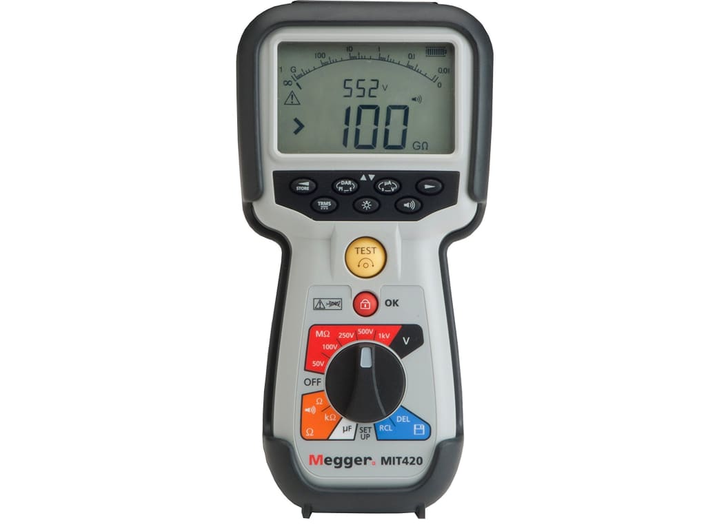 Megger MIT420/2 Megohmmeter / Insulation Resistance Testers Type