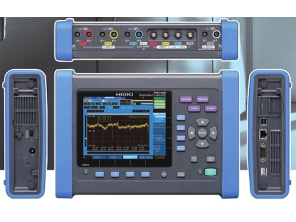 Hioki PW319801/1000 Pro Power Quality Analyzer (Custom 1000A Kit