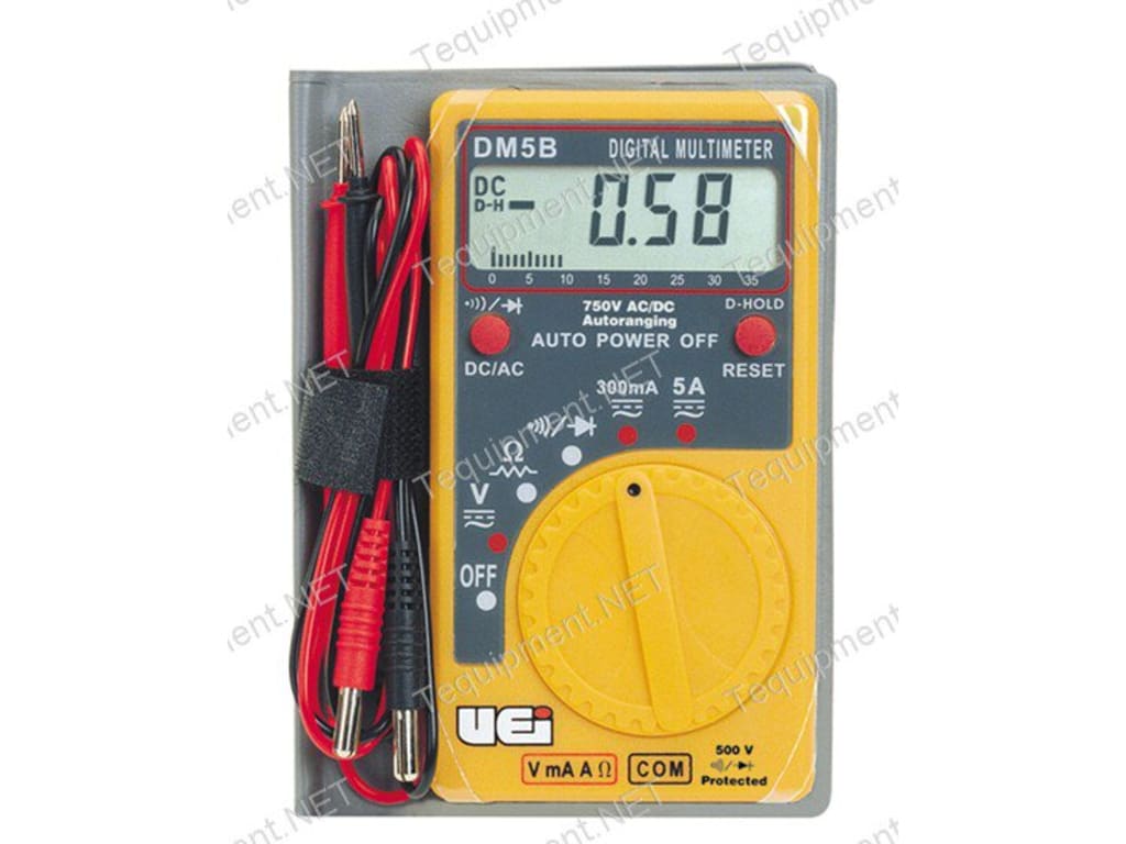 UEi DM5B Pocket 750 Volt Digital Multimeter UEi DM5B TEquipment