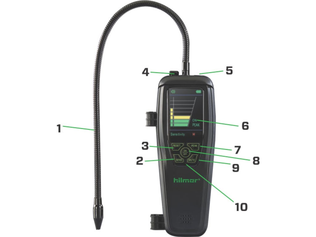 Hilmor: Infrared Refrigerant Leak Detector