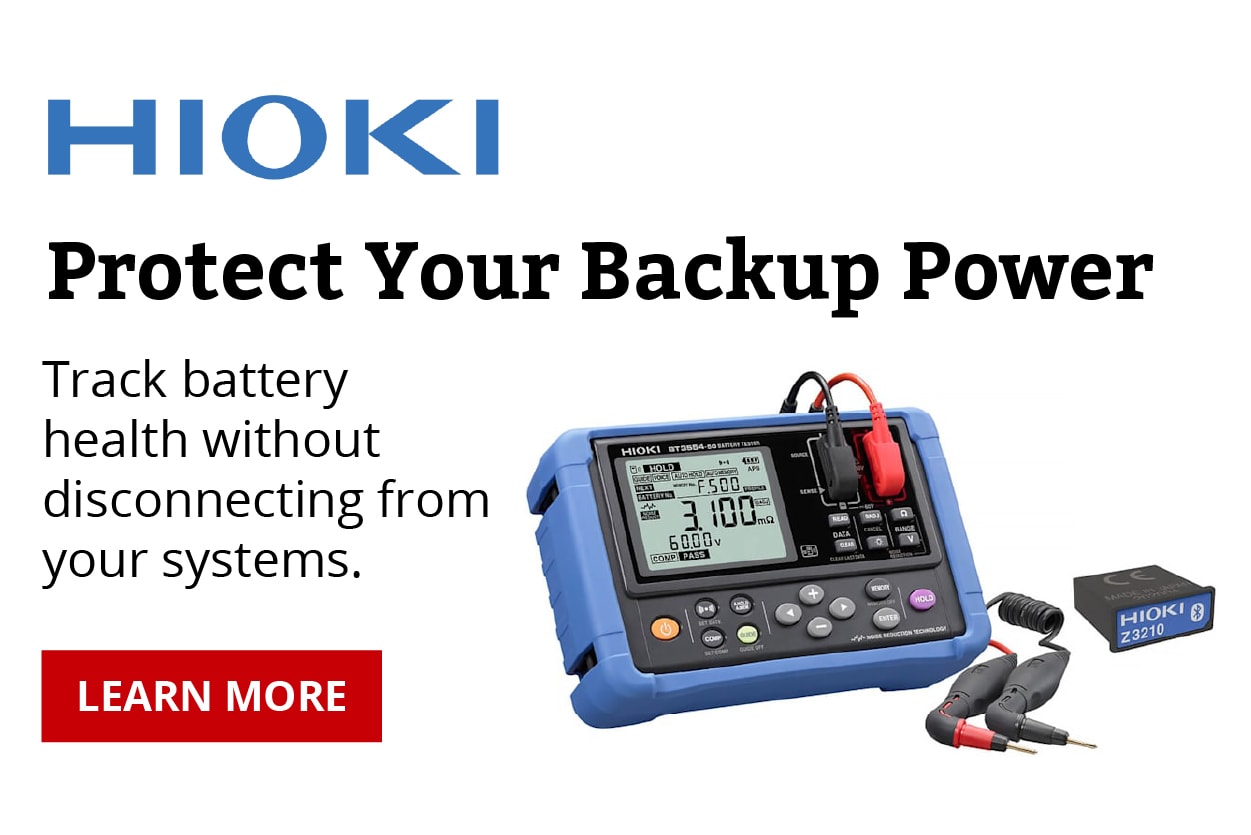 Hioki BT3554-50 - Battery Tester (No Leads or Wireless Adapter 