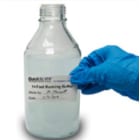 Accuris QuickSilver Powdered Buffer Series Labeling the Bottle