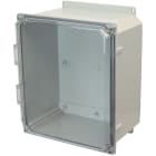 Allied Moulded AMP1226CCF - Polycarbonate wall mount enclosure