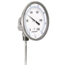 Ashcroft EL Bimetal Liquid Filled Thermometers, 5 inch Dial Size, �1%, Configure Model: Temperature Ranges from –40/160�F to 50/550�F, –20/120�C to 0/300�C, Stem Lengths:  2-1 ⁄ 2 to 36 inch, Everyangle 