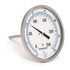 Ashcroft EL Bimetal Liquid Filled Thermometers, 5 inch Dial Size, �1%, Configure Model: Temperature Ranges from –40/160�F to 50/550�F, –20/120�C to 0/300�C, Stem Lengths:  2-1 ⁄ 2 to 36 inch, Rear Connection 