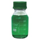 Benchmark B3000-250-G - Hybex Media Storage Bottle, Green Cap