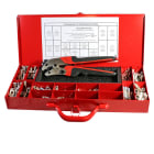 Burndy Y122CMR HYTOOL Hand Operated Ratchet Crimper for #12-2 AWG CU, Standard Barrel Connectors and Case