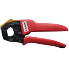 Burndy YF268CFSL - Ratchet Crimper for Bare and Covered Ferrules, #26-#8 AWG, Side and Front Loading