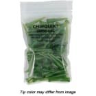 Chip QuikSMDC-14G Dispensing Needles / Syringe Tips 100 Pack Conical Plastic - 14 Gauge Color Green