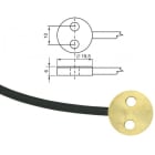 Comet SN164E Temperature Probe, Pt1000TG7/E, Cable 1m