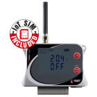 Comet U0843Msim - IoT Wireless Temperature Datalogger for 2 External Probes, with 2 Two-State Inputs, GSM Modem, Flat Rate SIM Card