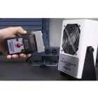 Digital Static Field Meter Ionization Verification Kit in Use