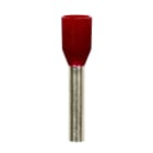 Eclipse Tools 701-024-100 - Insulated Red Wire Ferrules, 16 AWG x 18mm, 100 pcs