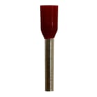 Eclipse Tools 701-130-100 - Insulated Red Wire Ferrules, 18 AWG x 16mm, 100 pcs