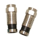 Eclipse Tools 705-001-BK-20 - Compression F Connector for RG6/U, 20 Pack