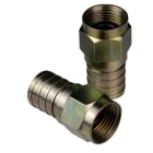 Eclipse Tools 902-367-10 - Hex Crimp CATV F Connectors, RG6, 10 Pack