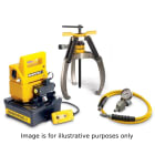 Enerpac LGHS Series Hydraulic Lock-Grip Puller Set with Electric Pump