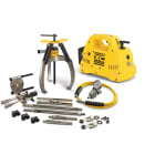 Enerpac LGHMS310CE - Hydraulic Lock-Grip Master Puller Set w/ Cordless Pump, 230V, 10 Ton
