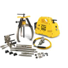 Enerpac LGHMS314CB - Hydraulic Lock-Grip Master Puller Set w/ Cordless Pump, 115V, 14 Ton