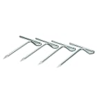 Extech GRT350 4-Wire Earth Ground Resistance/Resistivity Tester Spikes