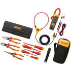 Pince multimètre TRMS AC/DC 1000 V / 1000 A et sonde iFlex 2500 A  compatible Fluke Connect Fluke FLUKE-376-FC - Distrame Pinces multimètres  Fluke