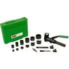 Greenlee 7908SBSP - Quick Draw 90, 8-Ton Hydraulic Knockout Kit with Slug Buster Speed Punch 