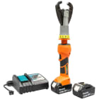 Greenlee EK425VXK11 - 6 Ton Insulated In-line Crimper with CJK Head and 120V Charger