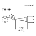 Hakko T18-SB - Dimensional Drawing