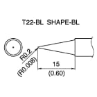 Hakko T22-BL R0.2 x 15mm Heavy Duty Conical Tip