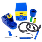 Hakko FM203-DP ESD-Safe Dual Port Soldering Station with Two FM2027 Soldering Irons