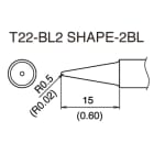 Hakko T22-BL2 R0.5 x 15mm Heavy Duty Conical Tip