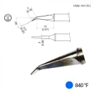 Hakko T31-011601 - Bent Tip Dimension