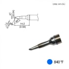 Hakko T31-01BC1 Tips - Bevel Tip Dimension