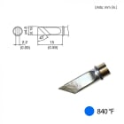 Hakko T31-01KU - Knife Tip Dimension