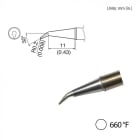 Hakko T31-03J02 - Angled Tip Dimension