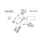 Hakko T35-02J Dimensional Drawing