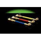 Hilmor BVS Ball Valve Adapter Set of 3 - 1/4" Red, Yellow, Blue