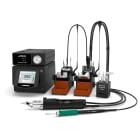 JBC DMSE-2QB - 4 Channel Soldering Station with T245 and DR560 (Shop Air Not Required); 230 VOLT VERSION